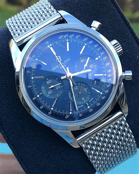 breitling transocean blue limited edition|breitling watches transocean price.